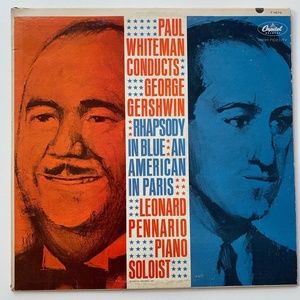Paul Whiteman George Gershwin Rhapsody In Blue American In Paris Mono LP VG+